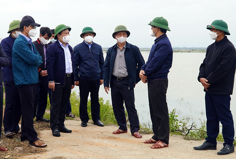 Quảng Bình: Kiểm tra công tác ứng phó, khắc phục hậu quả tại các địa phương bị thiệt hại do mưa lũ