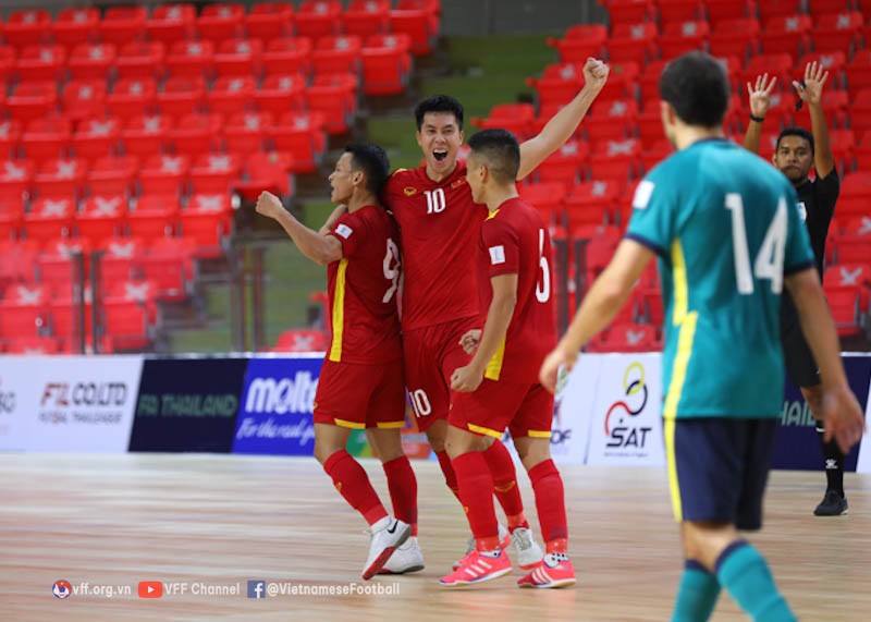 Việt Nam gặp chủ nhà Thái Lan ở bán kết giải Vô địch Futsal Đông Nam Á 2022