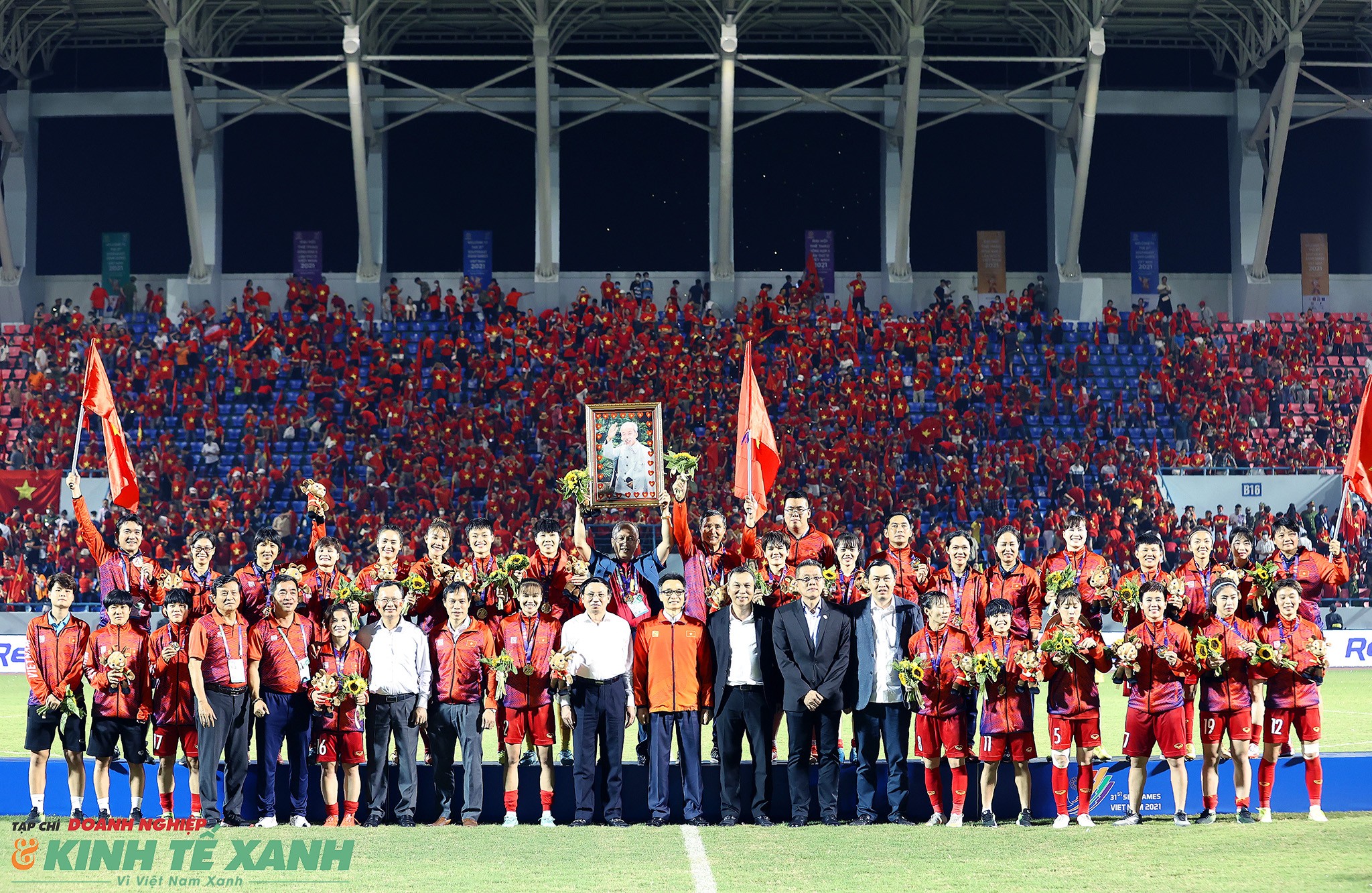 Bóng đá nữ Việt Nam 3 lần liên tiếp vô địch, thiết lập kỷ lục 7 Huy chương Vàng SEA Games