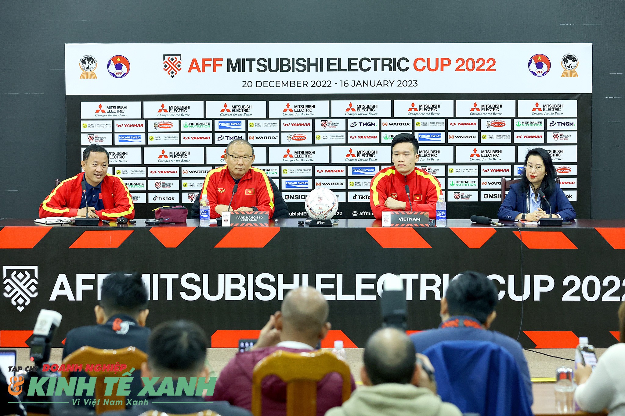 Họp báo trước trận đấu Việt Nam - Malaysia tại AFF Mitsubishi Electric Cup 2022