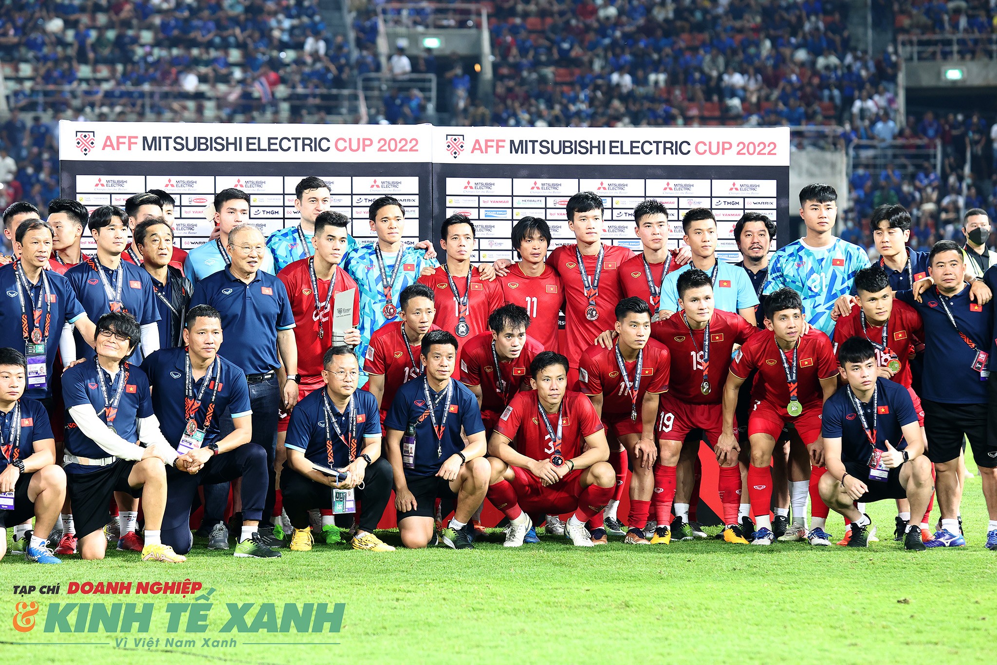 Việt Nam giành ngôi Á quân AFF Mitsubishi Electric Cup 2022