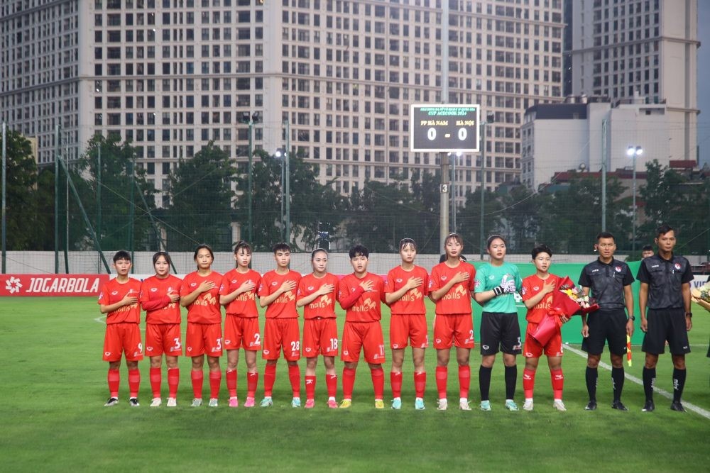 Khai mạc giải Bóng đá nữ Vô địch U19 quốc gia 2024 tại Hà Nội