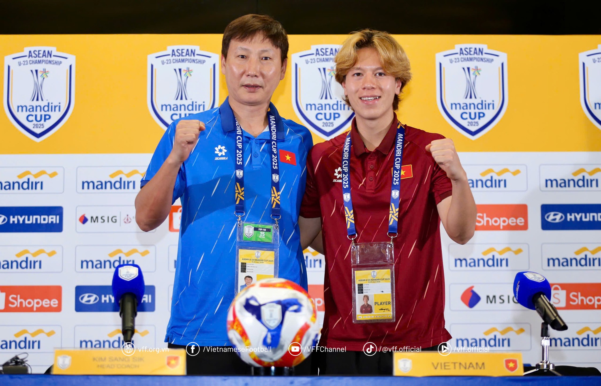 Đội tuyển U23 Việt Nam quyết tâm đoạt cúp vô địch U23 Đông Nam Á 2025