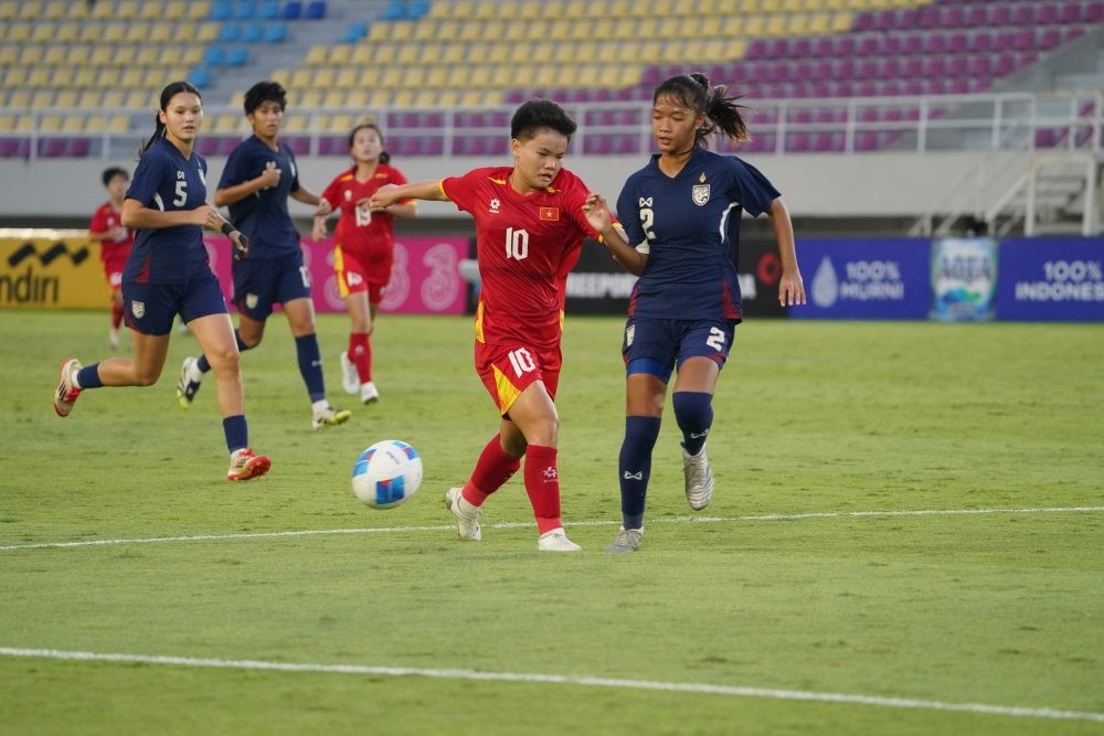 Thất bại trước Thái Lan, U16 nữ Việt Nam tranh Hạng Ba với đội chủ nhà Indonesia