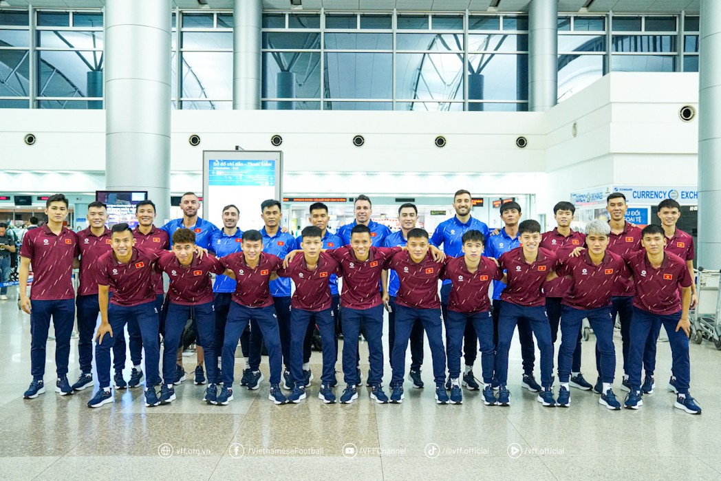 Đội tuyển futsal Việt Nam sang Kuwait tập huấn trước thềm Vòng loại giải vô địch Futsal châu Á 2026