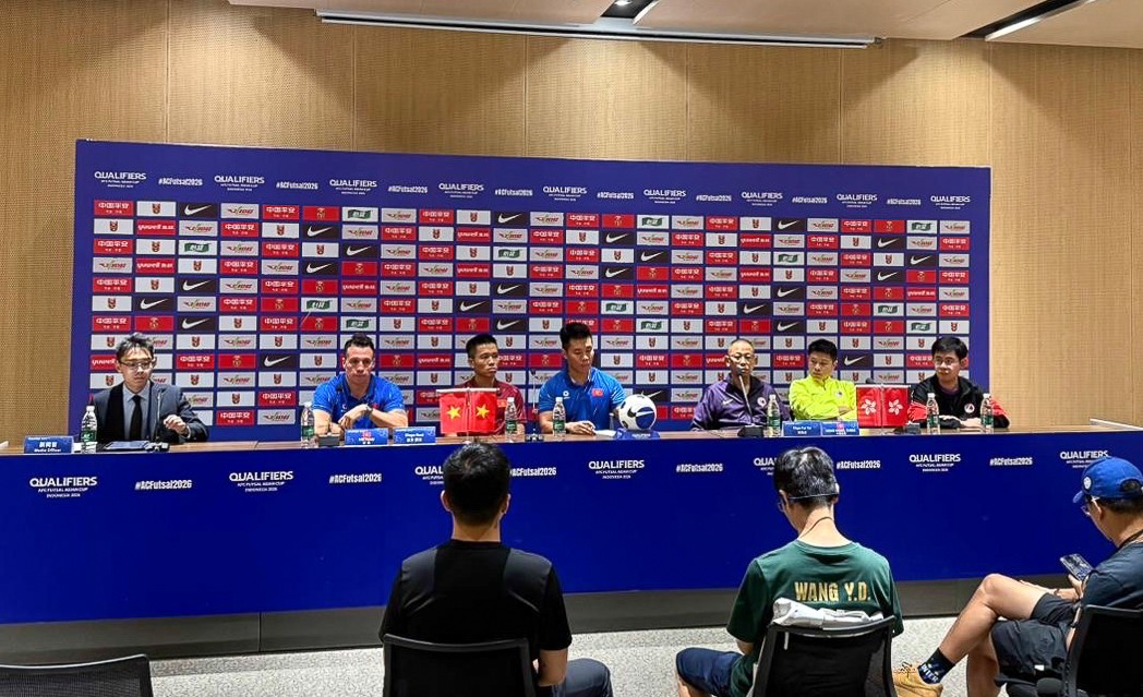 Họp báo trước thềm các trận đấu tại Bảng E, Vòng loại giải vô địch Futsal châu Á 2026