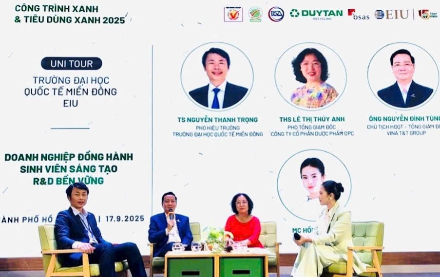 Hợp tác doanh nghiệp và học thuật - Nền tảng cho chuyển đổi xanh bền vững