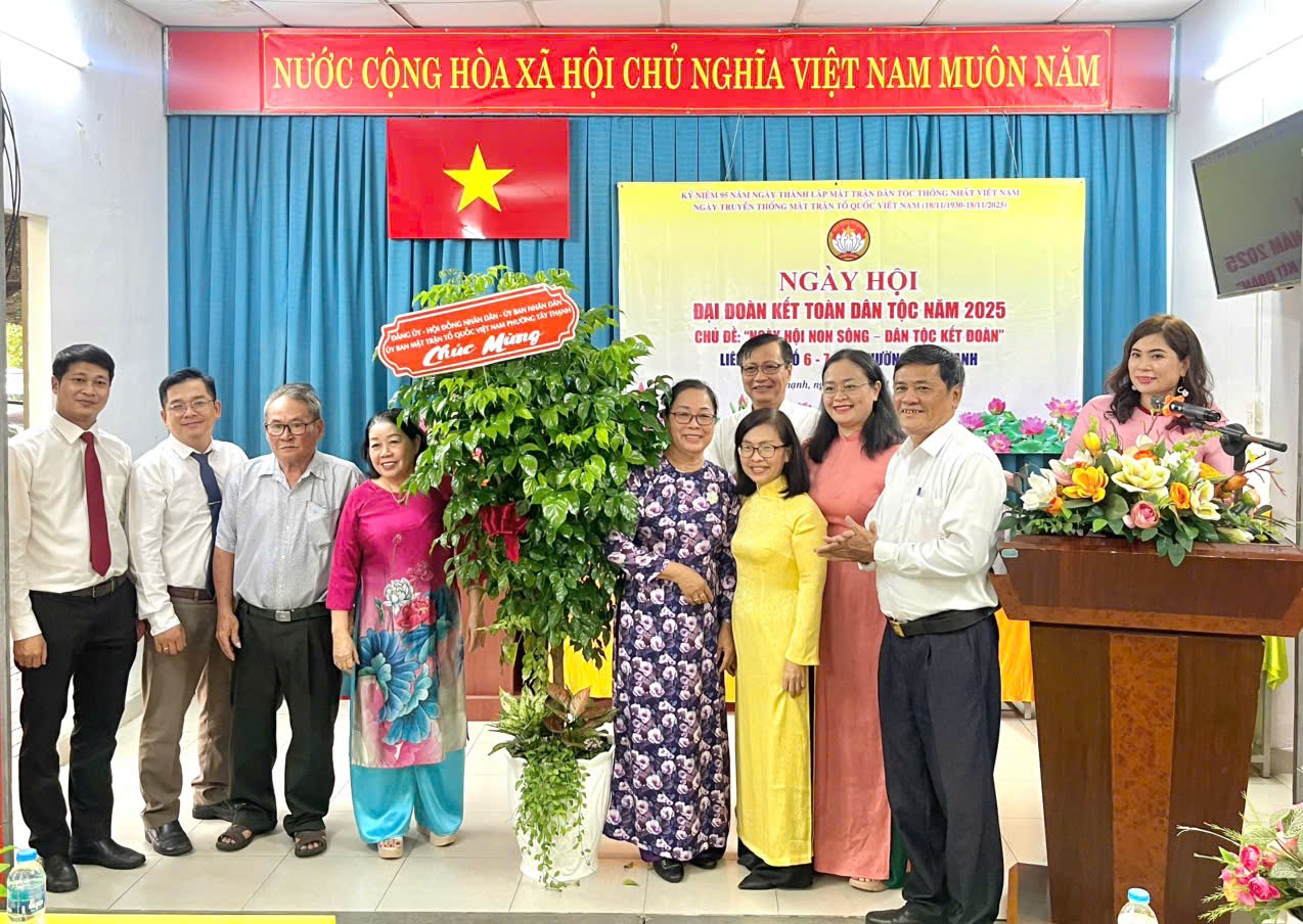 Phường Tây Thạnh (TP.HCM): Liên khu phố 6-7-8 khẳng định sức mạnh đại đoàn kết trong Ngày hội truyền thống