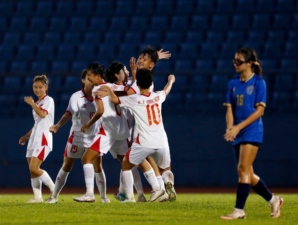 U17 nữ Việt Nam khởi đầu thuận lợi bằng chiến thắng ấn tượng trước U17 nữ Guam