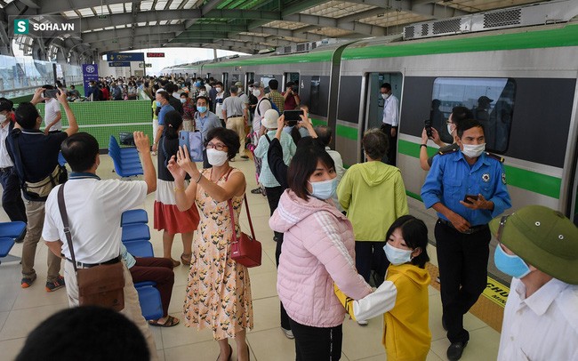 Phòng, chống dịch COVID-19 trên các chuyến tàu Cát Linh - Hà Đông