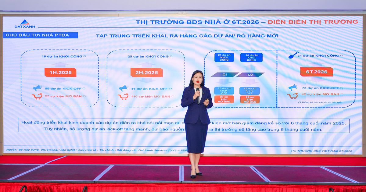 Chuyên gia dự báo bất ngờ diễn biến thị trường bất động sản nửa cuối năm 2026