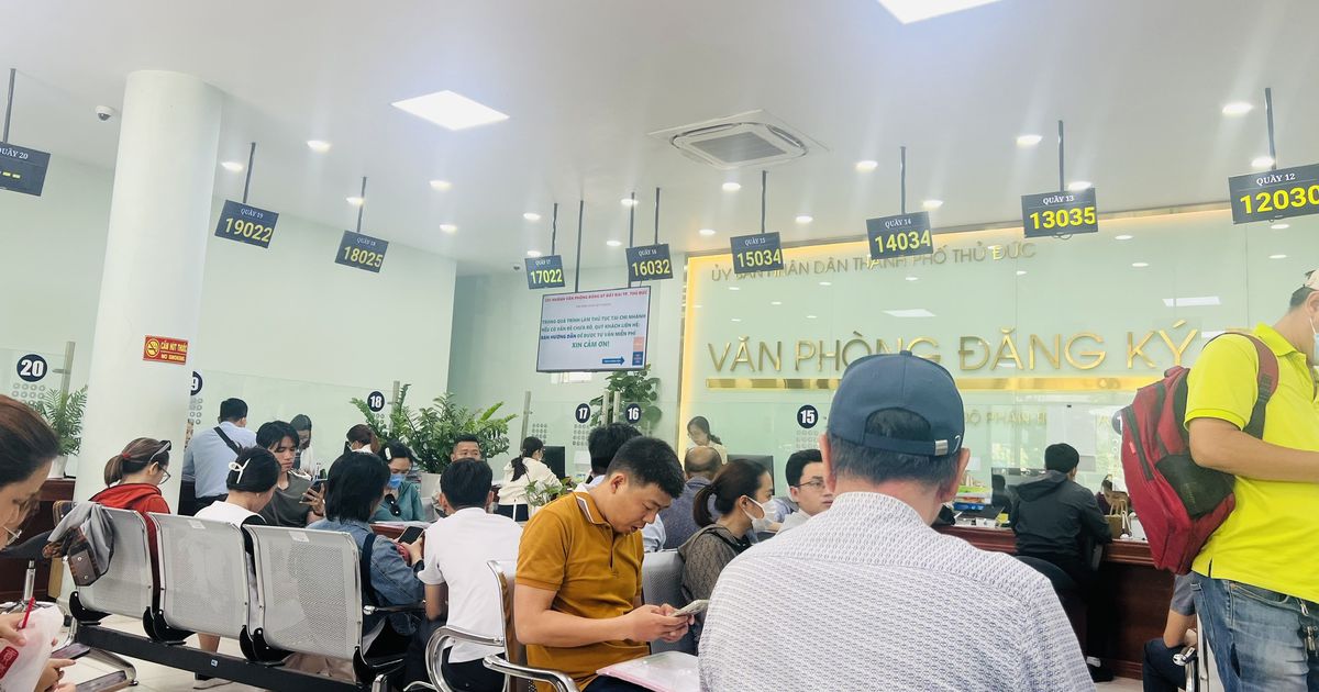 TP. Hồ Chí Minh giải quyết cấp hơn 40.000 sổ hồng trong 7 tháng đầu năm