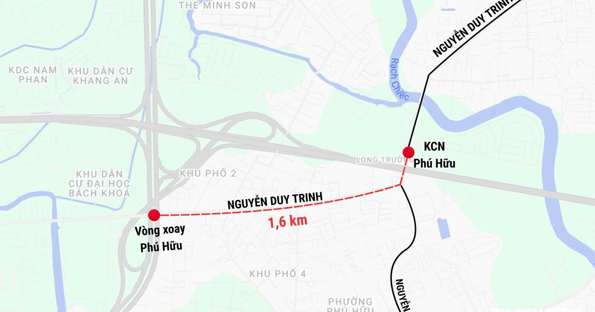 Đường Nguyễn Duy Trinh (TP. Hồ Chí Minh) mở rộng lên 30m, đơn giá đất đền bù dự kiến bao nhiêu?