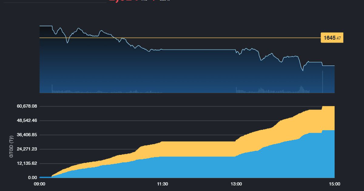 VIC phá kỷ lục giá, thị trường giảm hơn 30 điểm