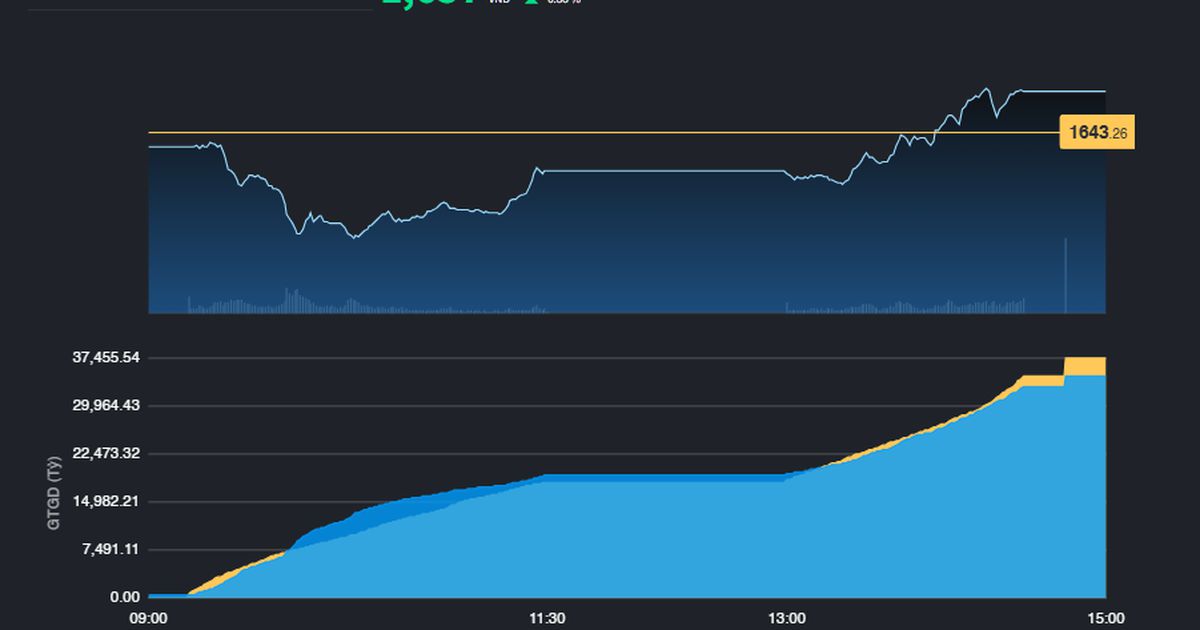 Nhiều cổ phiếu Chứng khoán đảo chiều, tăng 