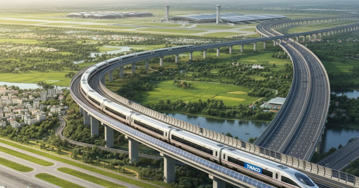 Thaco của Tỷ phú Trần Bá Dương được TP.Hồ Chí Minh thống nhất chủ trương làm metro nối sân bay Tân Sơn Nhất - Long Thành