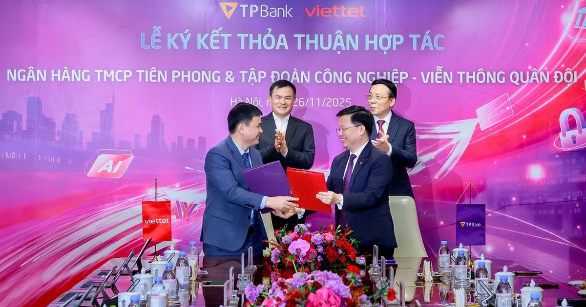 Hợp tác chiến lược thúc đẩy chuyển đổi số toàn diện giữa TPBank và Viettel