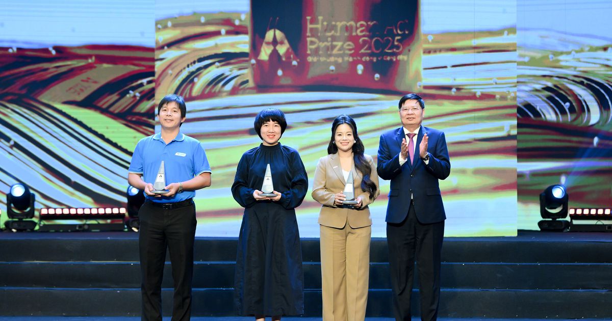 Tập đoàn GELEX đạt giải “Dự án kịp thời” tại Human Act Prize 2025