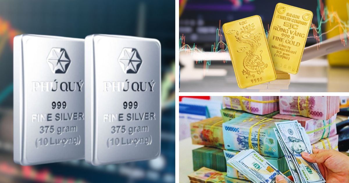 Giá vàng bạc hạ nhiệt sau cơn sốt đầu cơ