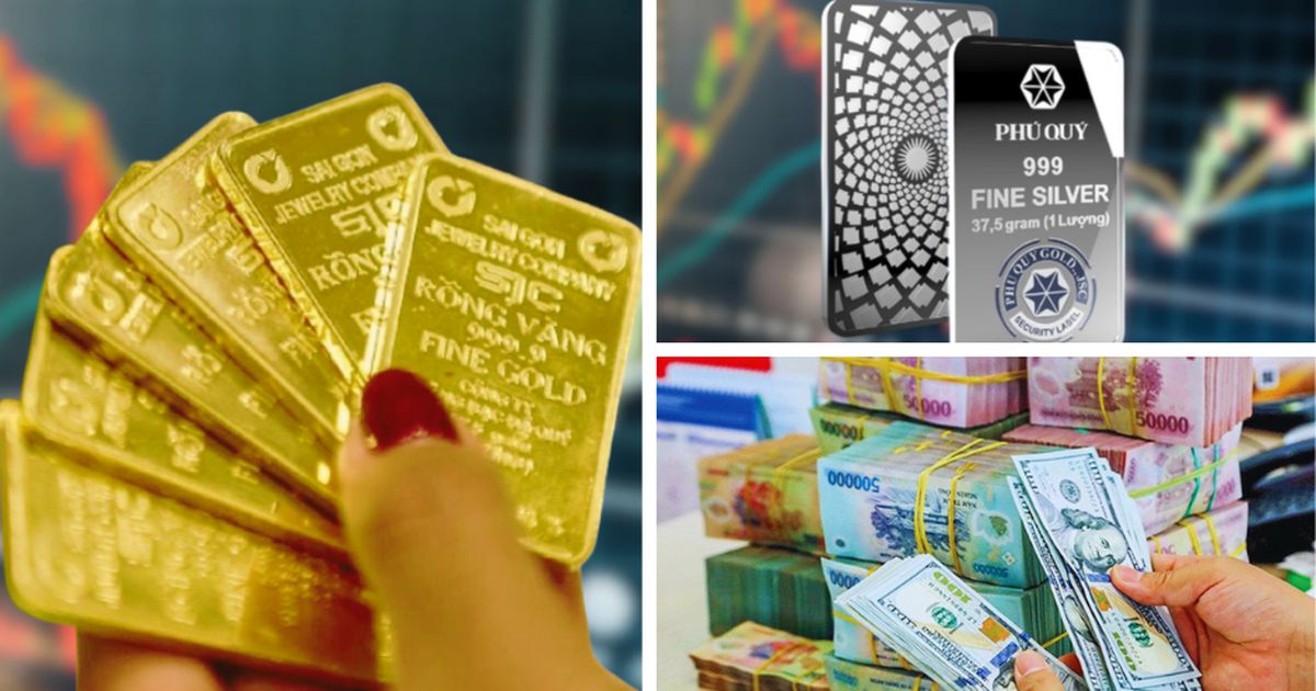 Giá vàng “lặng sóng”, bạc tăng nhẹ