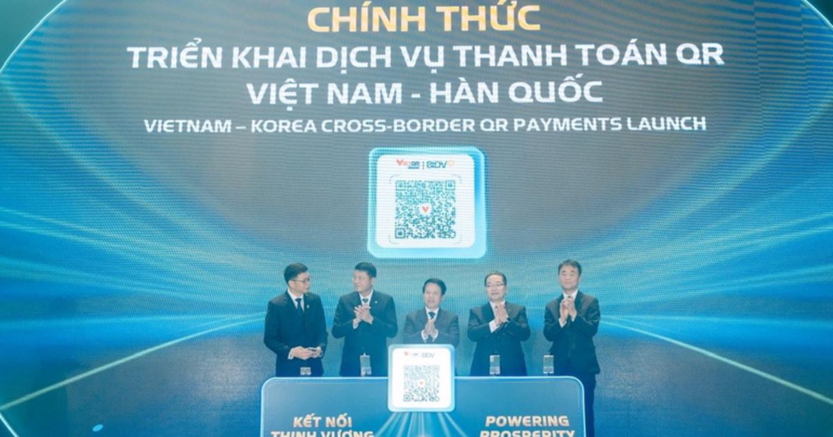 BIDV, Hana Bank và các đối tác triển khai dịch vụ thanh toán QR Việt - Hàn