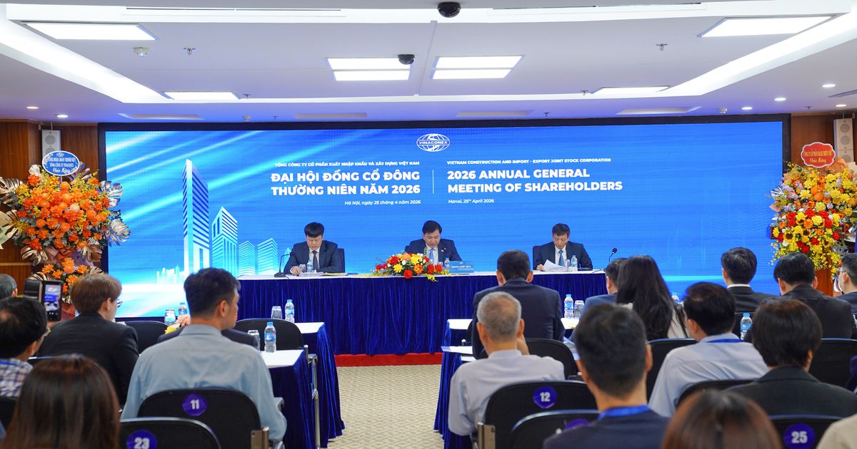 ĐHĐCĐ Vinaconex: Khẳng định rủi ro pháp lý trong tầm kiểm soát, mở hướng tăng trưởng từ xử lý nước thải và nhà ở xã hội