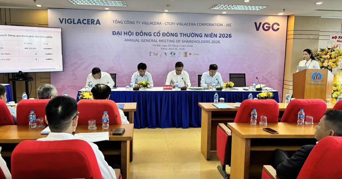 ĐHĐCĐ Viglacera: Tăng tốc doanh thu, “hãm phanh” lợi nhuận, lùi nhịp thoái vốn “chờ thời điểm phù hợp”