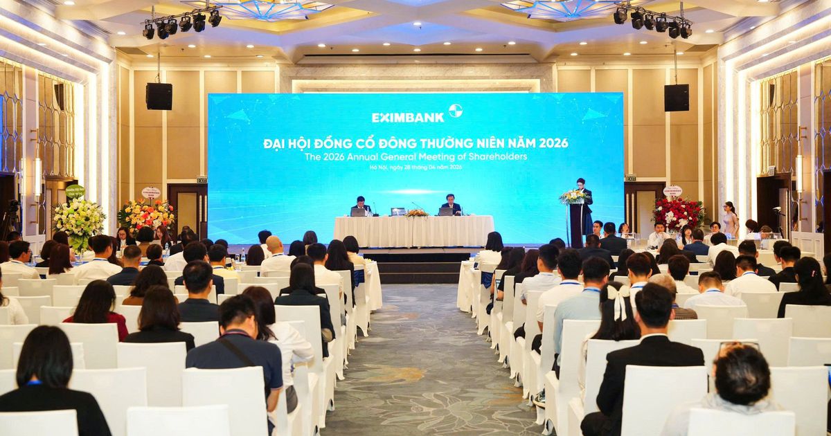 ĐHĐCĐ Eximbank 2026: Thông qua định hướng củng cố nền tảng và triển khai chiến lược 5 năm
