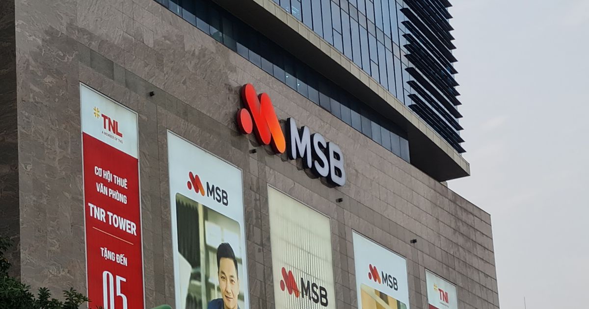 MSB lãi gần 1.900 tỷ đồng trong quý I/2026 nhờ tăng trưởng thu nhập lãi thuần
