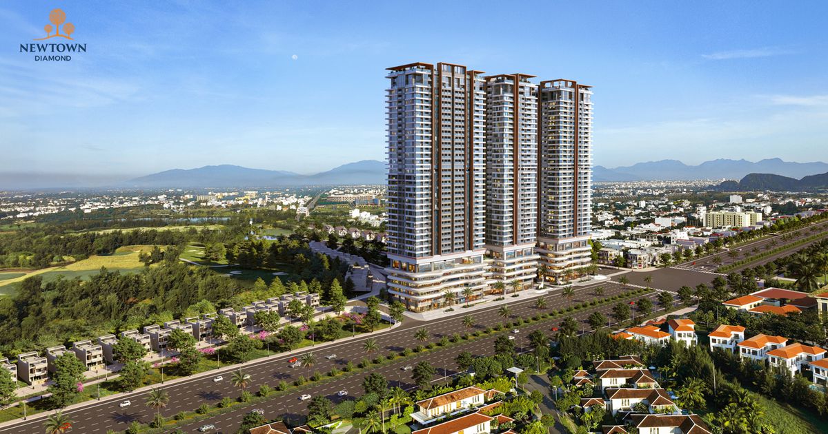 Newtown Diamond Đà Nẵng: Đón sóng du lịch, gia tăng giá trị tài sản ven biển