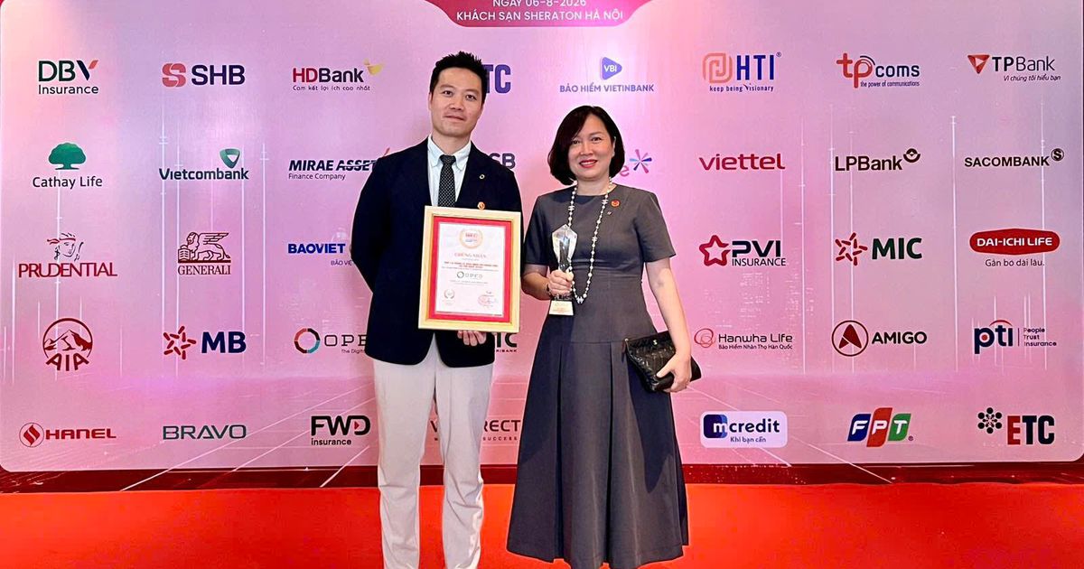 OPES thăng hạng trong Top 10 Công ty bảo hiểm phi nhân thọ uy tín Việt Nam 2026