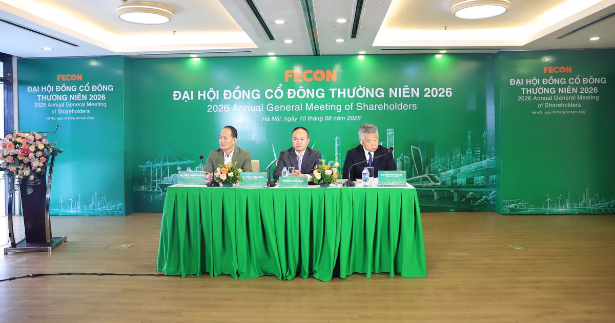 ĐHĐCĐ FECON: Mục tiêu lợi nhuận tăng 160%, tăng vốn thêm gần 875 tỷ đồng
