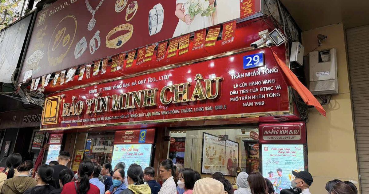 Sau Phú Quý, Sacombank, DOJI, Bảo Tín Mạnh Hải, đến Bảo Tín Minh Châu gia nhập “cuộc đua” trường bạc tích trữ