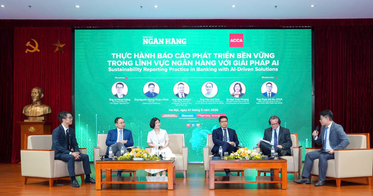 Ngành ngân hàng đẩy mạnh báo cáo phát triển bền vững: AI là chìa khóa minh bạch dữ liệu