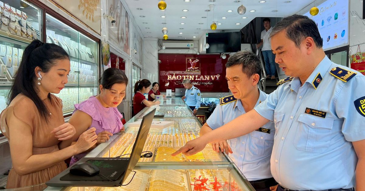 Thanh tra việc chấp hành pháp luật của các doanh nghiệp kinh doanh vàng vào ngày mai