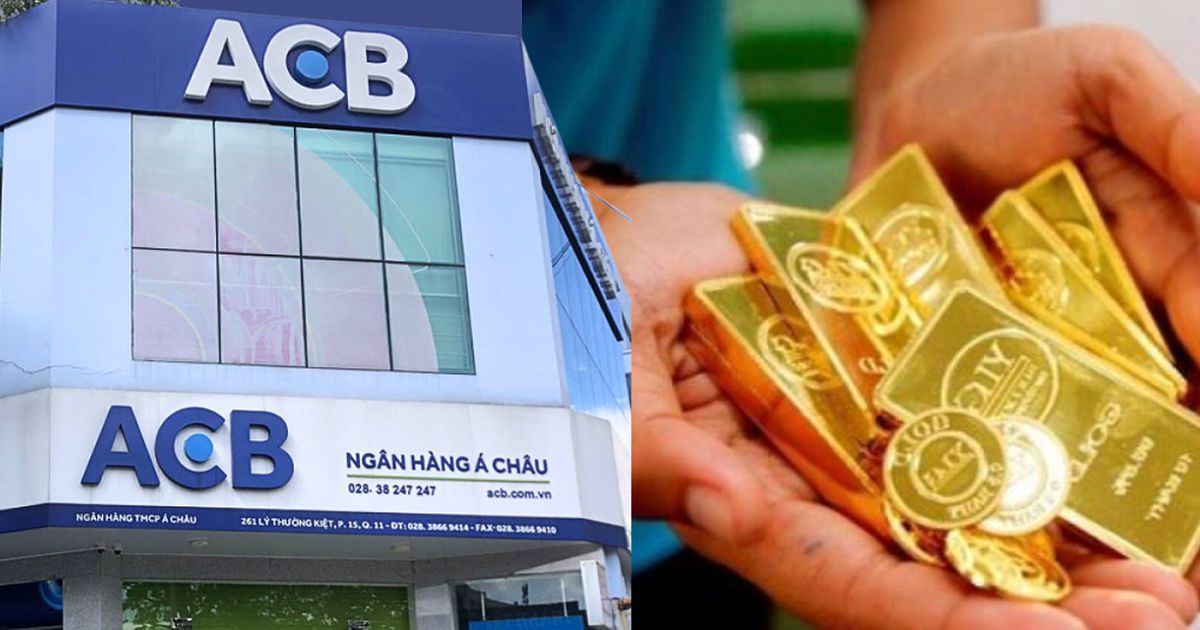 ACB áp dụng quy định mới trong giao dịch vàng miếng