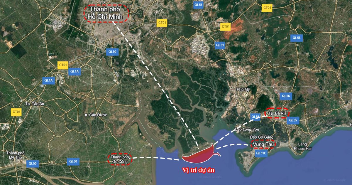 Tập đoàn Vingroup đề xuất xây đường vượt biển nối Cần Giờ - Vũng Tàu