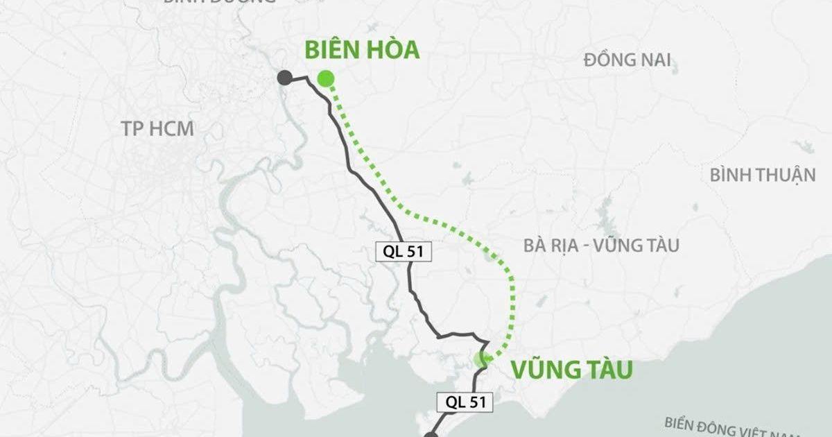 Sẽ thông xe tuyến chính dự án cao tốc Biên Hòa - Vũng Tàu trong năm 2025
