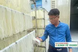Nỗ lực của người đàn ông và hành trình xây dựng, đưa thương hiệu bún khô miền quê vươn xa