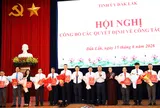 Ban Thường vụ Tỉnh ủy - Chủ tịch UBND tỉnh Đắk Lắk công bố quyết định về công tác cán bộ