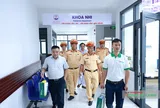 Trao yêu thương đến bệnh nhi nhân kỷ niệm 81 năm Ngày truyền thống Công an nhân dân