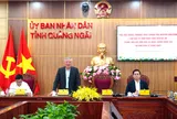 Phó Thủ tướng Thường trực Nguyễn Hòa Bình làm việc tại Quảng Ngãi về đề án Trung tâm lọc hóa dầu và năng lượng quốc gia