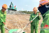 Dỡ tải để thi công cao tốc Cao Lãnh - An Hữu