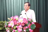 Bí thư  Thành ủy TP.HCM Trần Lưu Quang: Thúc đẩy hạ tầng, chuyển đổi số vì đô thị phát triển bền vững