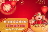 Kết quả xổ số miền Nam hôm nay 5/8/2025 - XSMN 5/8