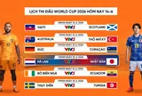 Lịch thi đấu World Cup 2026 hôm nay 14/6/2026