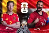 VTV3, VTV6 Trực tiếp bóng đá Bỉ vs Ai Cập, World Cup 2026 02h00 ngày 16/06