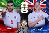 VTV3, VTV6 Trực tiếp bóng đá Iran vs New Zealand, World Cup 2026 08h00 ngày 16/06