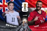 VTV3, VTV6 Trực tiếp bóng đá New Zealand vs Ai Cập, World Cup 2026 08h00 ngày 22/6