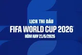 VTV3, VTV6. VTV9. VTV10 trực tiếp bóng đá World Cup hôm nay 21/6